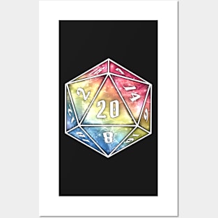 Pride D20 - Pan Posters and Art